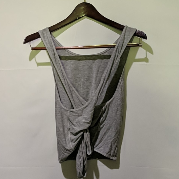 •Lululemon Grey Workout Tank • - Picture 2 of 3